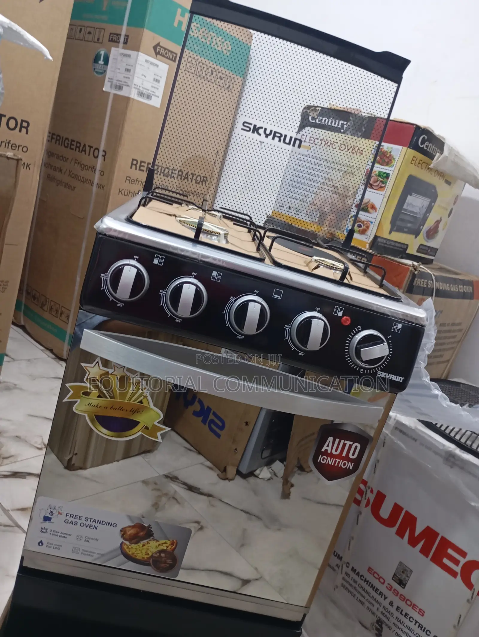 Skyrun GCS-3g1e/X (3+1)Gas Cooker