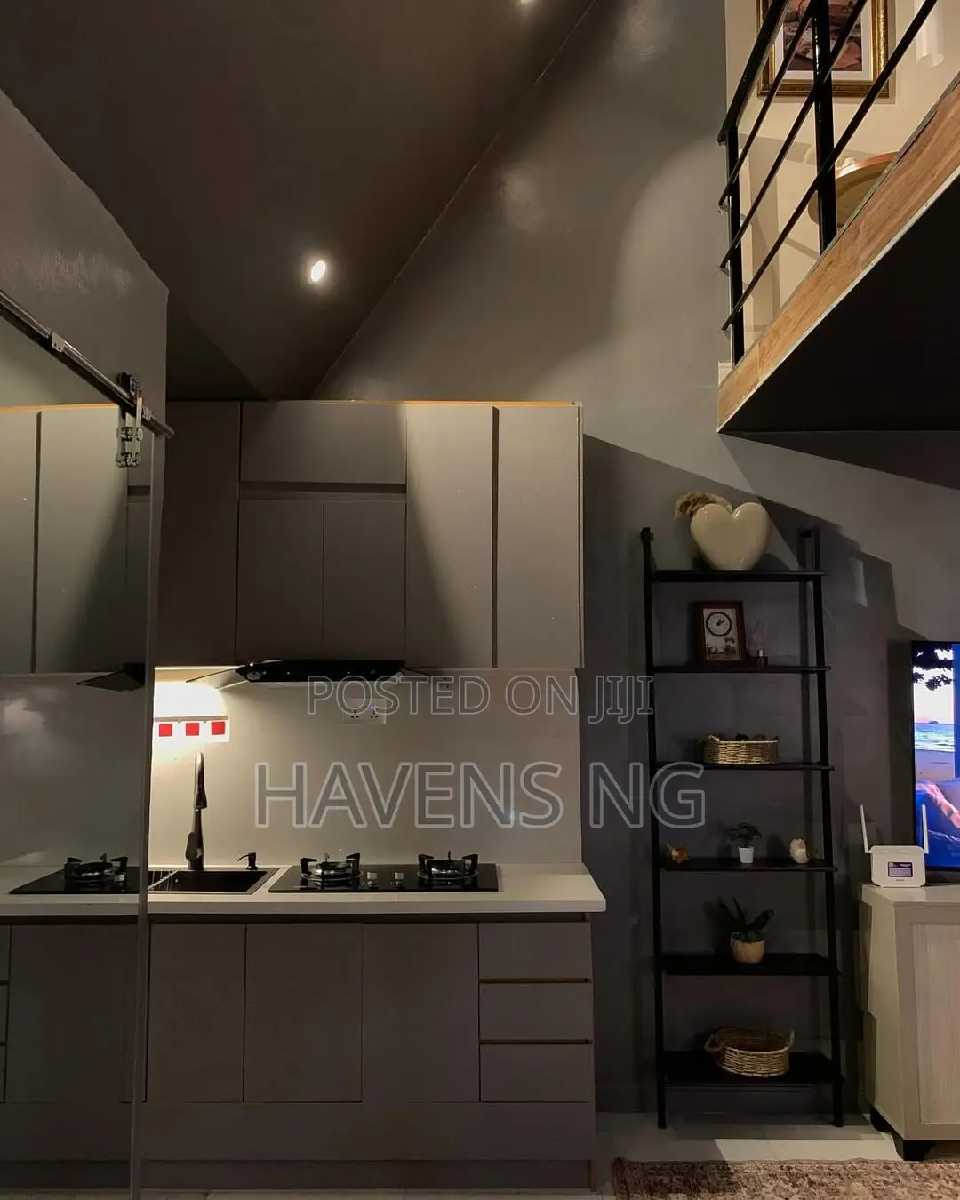 Helsinki Luxury 1-Bedroom Duplex Loft Apartment