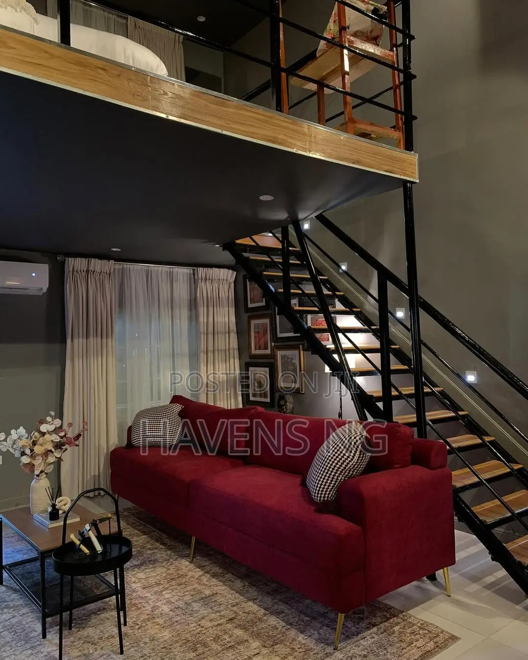 Helsinki Luxury 1-Bedroom Duplex Loft Apartment