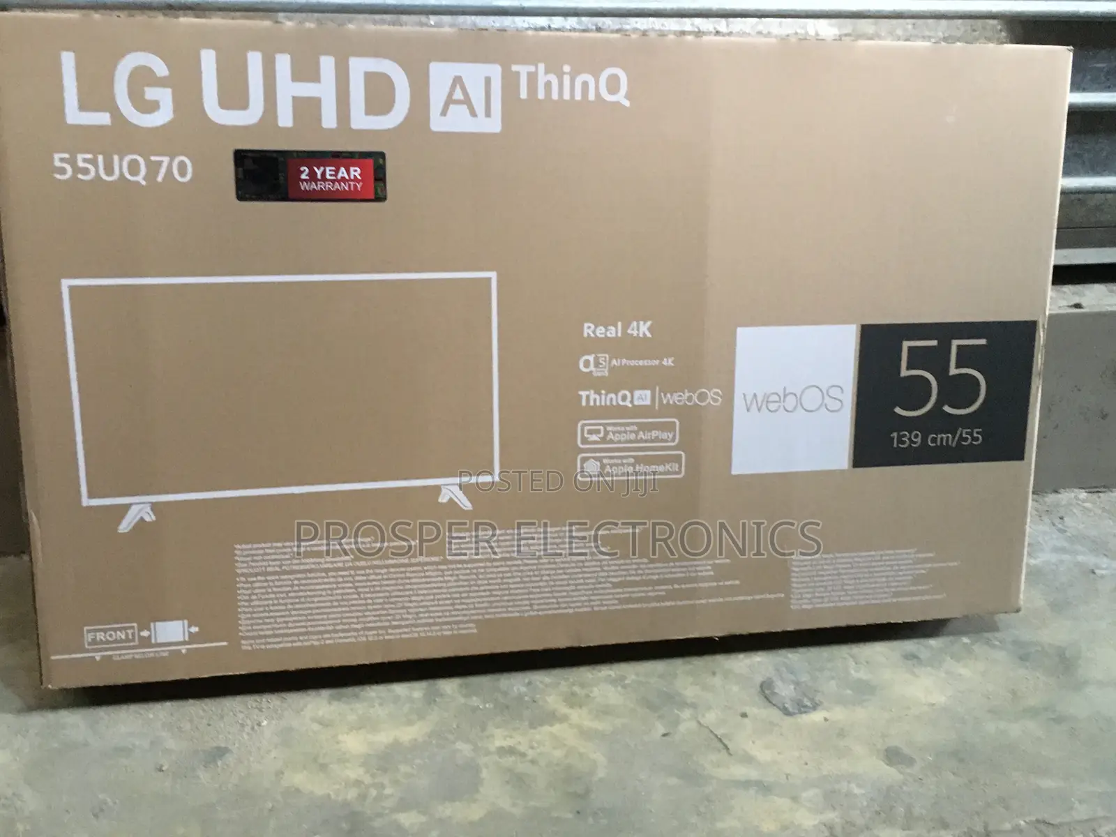 Bluetooth 55 Inches Smart Tv