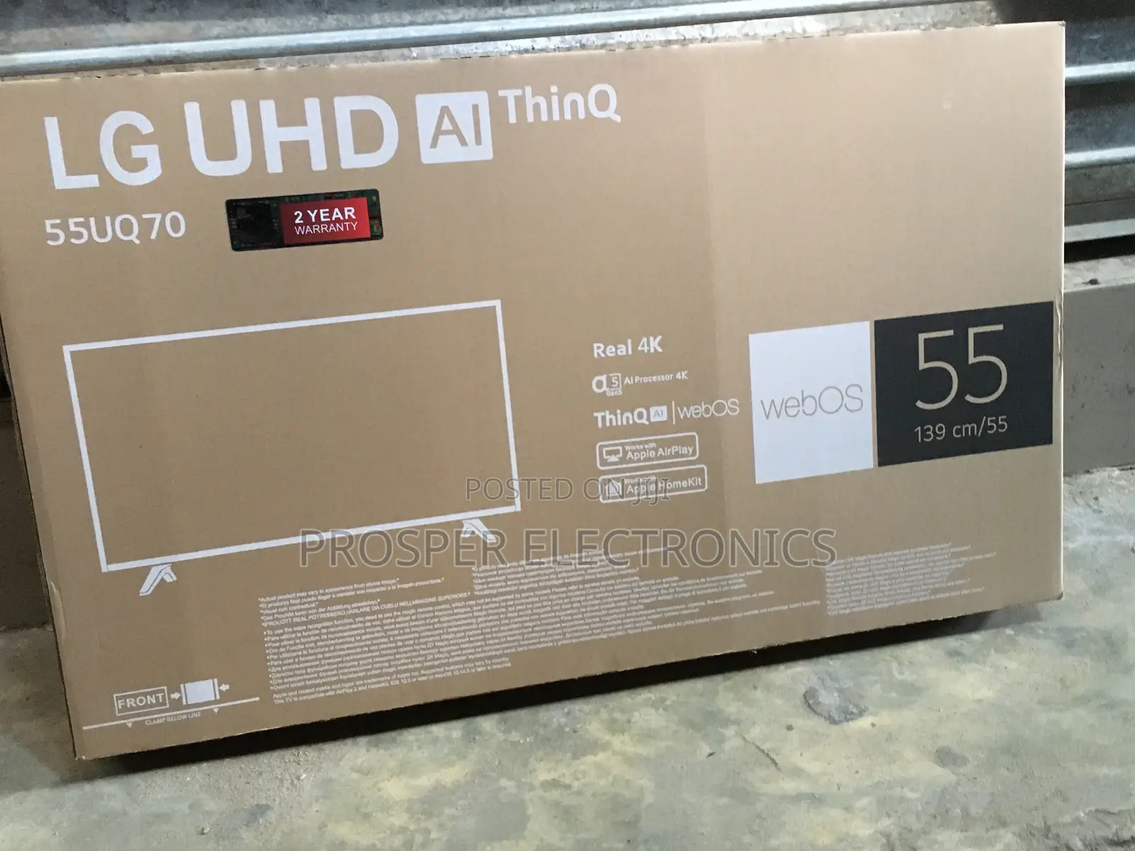 Bluetooth 55 Inches Smart Tv