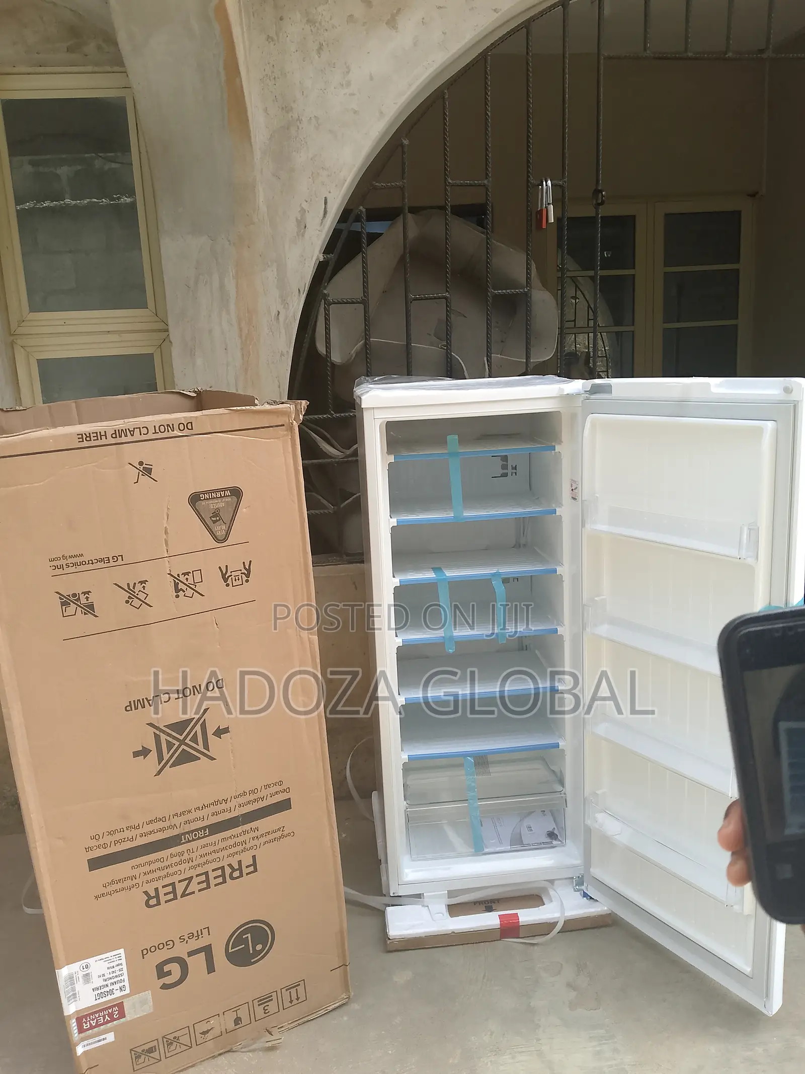 High-efficiency Lg Gn-304sqgt Freezer For Nigerian Homes