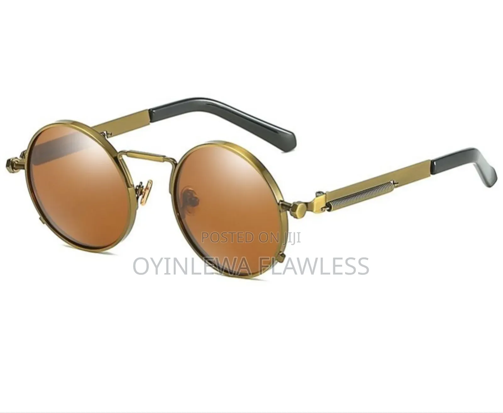 Quantum Polarized Uv400 Healing Steam Punk Retro Glasses