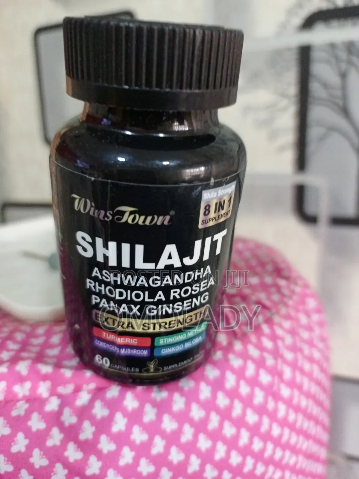 Winstown Shilajit Panax Ginseng Ashwagandha - 60 Capsules