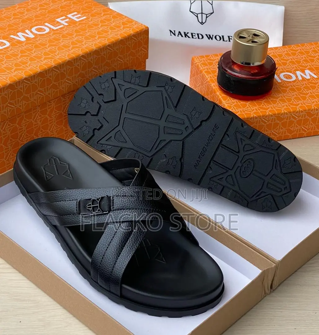 Original Naked Wolfe Leather Slip Ons