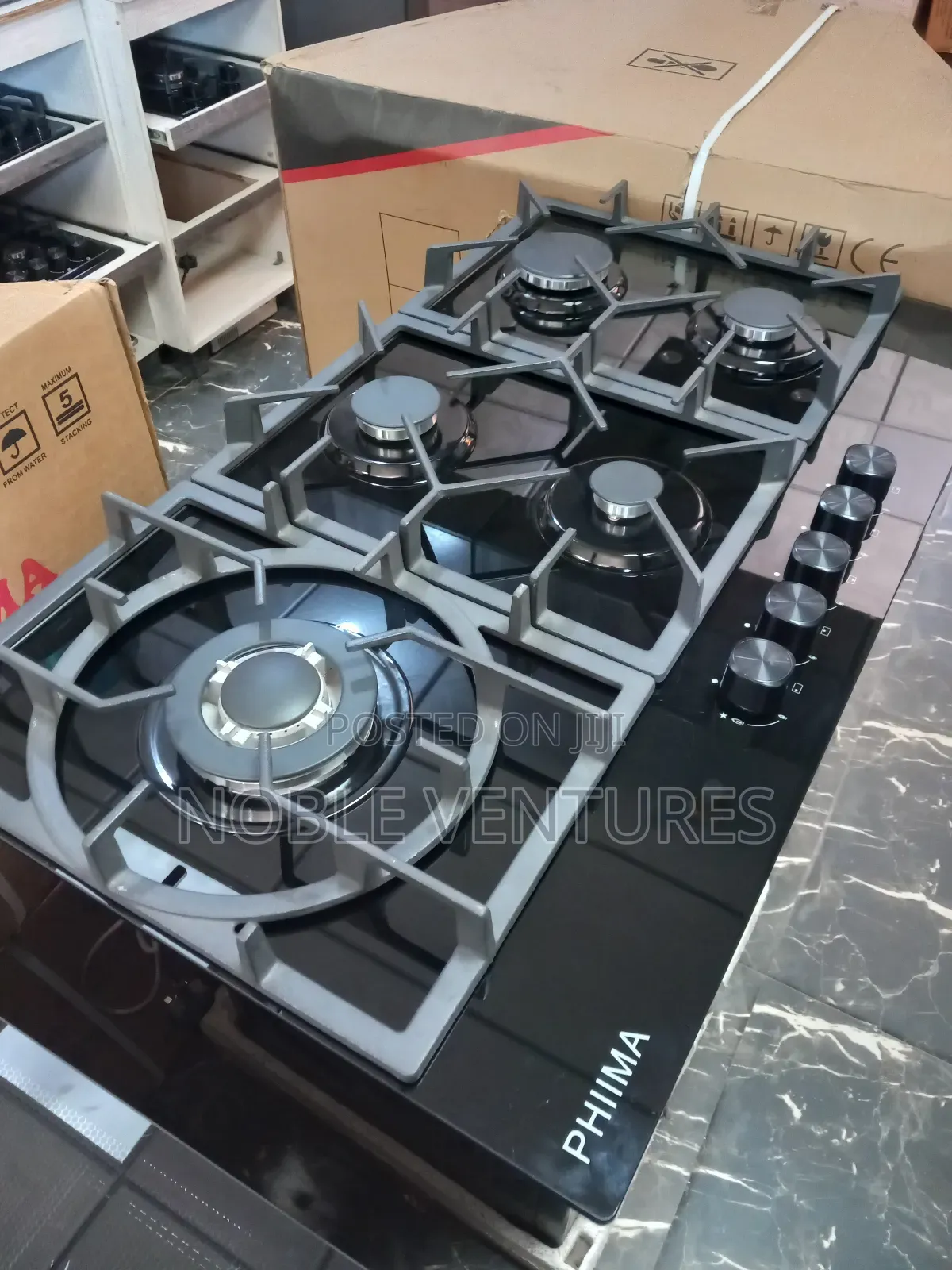 Original Phiima Inbuilt Gas Cooker 90cm Full Copper