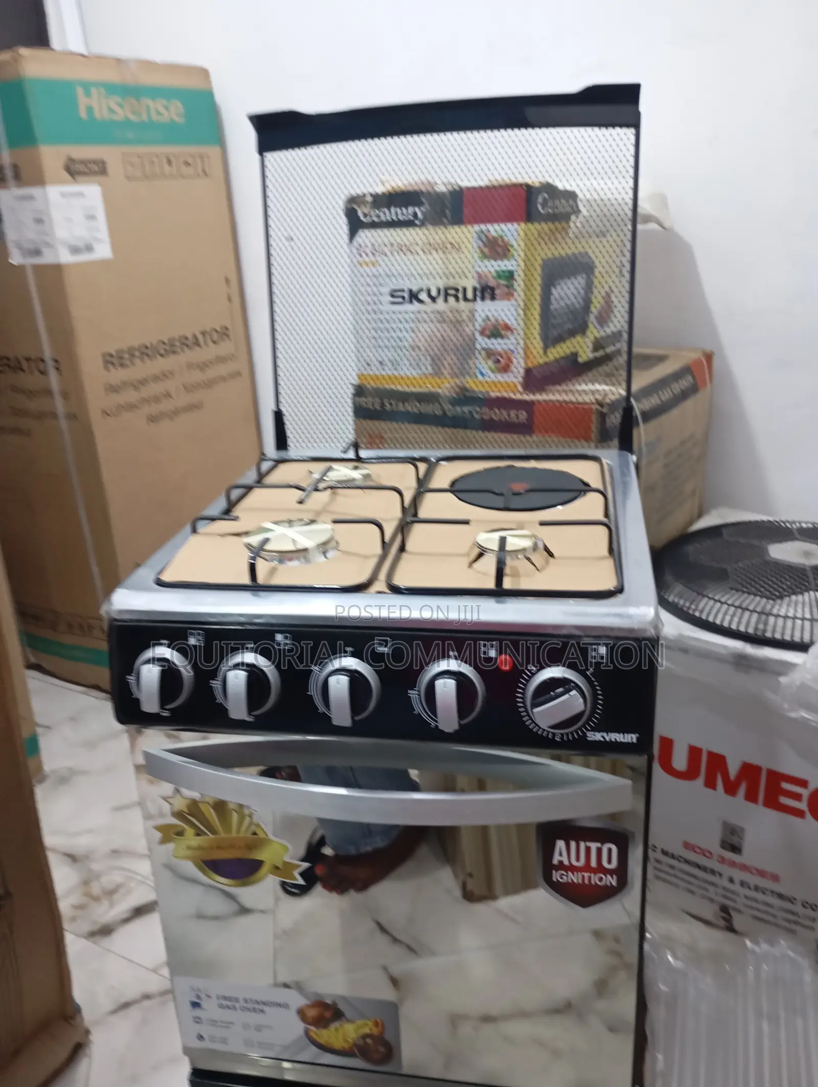Skyrun Energy Saving 3+1 Gas Cooker GCS-3g1e/X