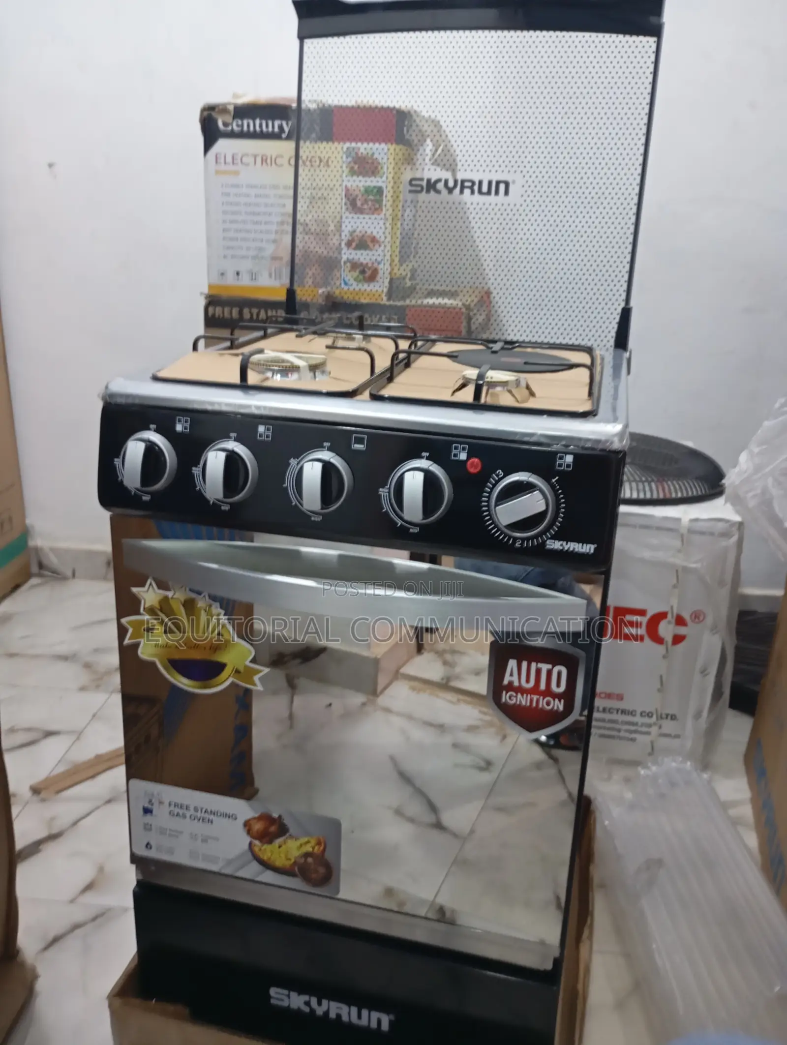 Skyrun 3+1 Innovative Gas Cooker GCS-3g1e/X