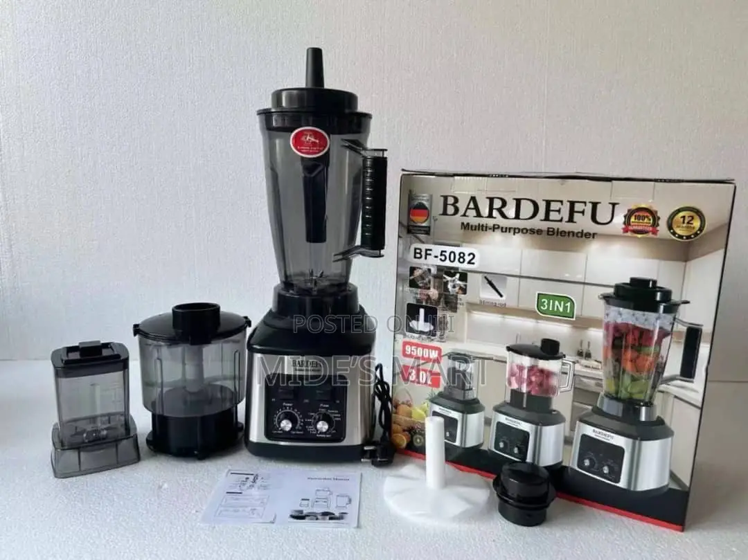 6in1 Higher Model Bardefu Blender 9,500 Wats