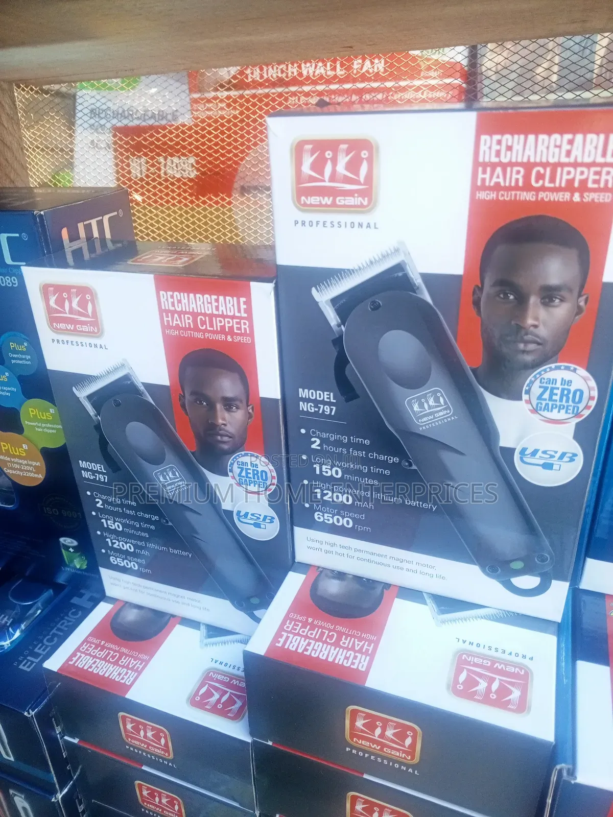 Kiki New Gain Professional Rechargeable Clipper Ng-797