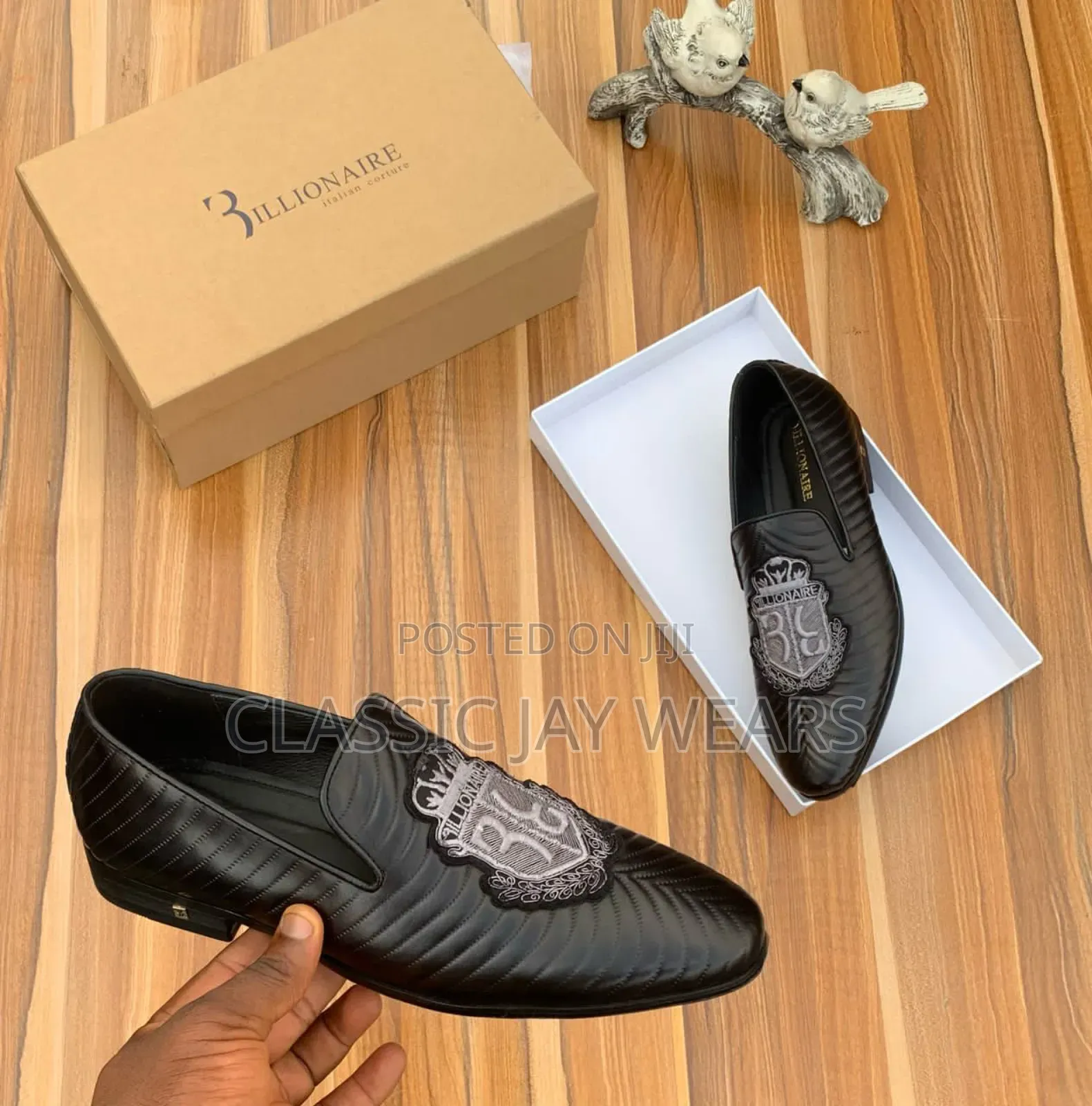 Italian Quality Billionaire Flat Shoe