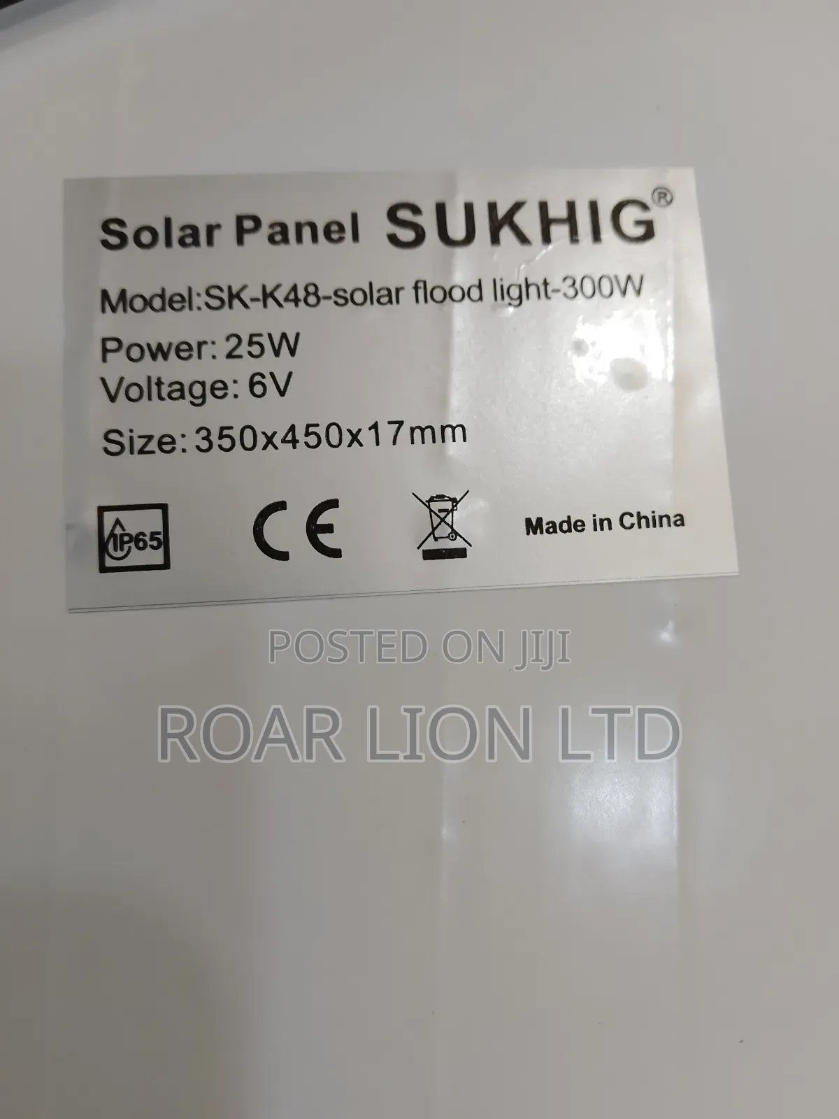 300w Solar Flood Light