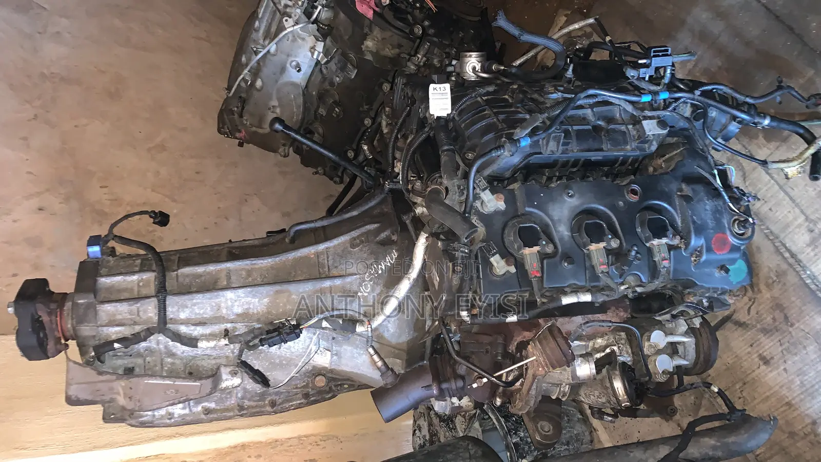 Engine and Gearbox Ford Transit 3.5l V6