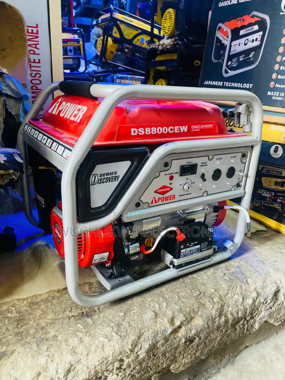 Ds8800cew Ipower Petrol Generator Complete 5.5kva