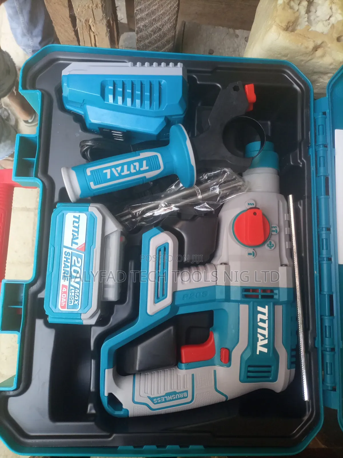 20v Industrial Lithium- Ion Cordles Battery Rotary Hammer