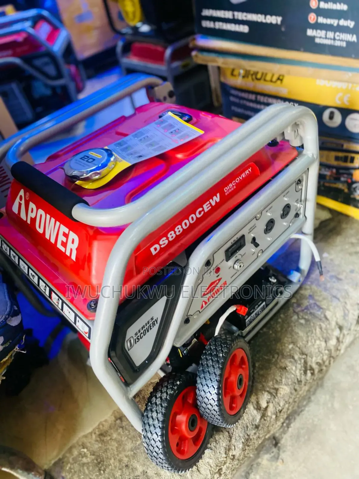 Model Ds8800cew Ipower 5.5kva Petrol Generator (Copper Coil)