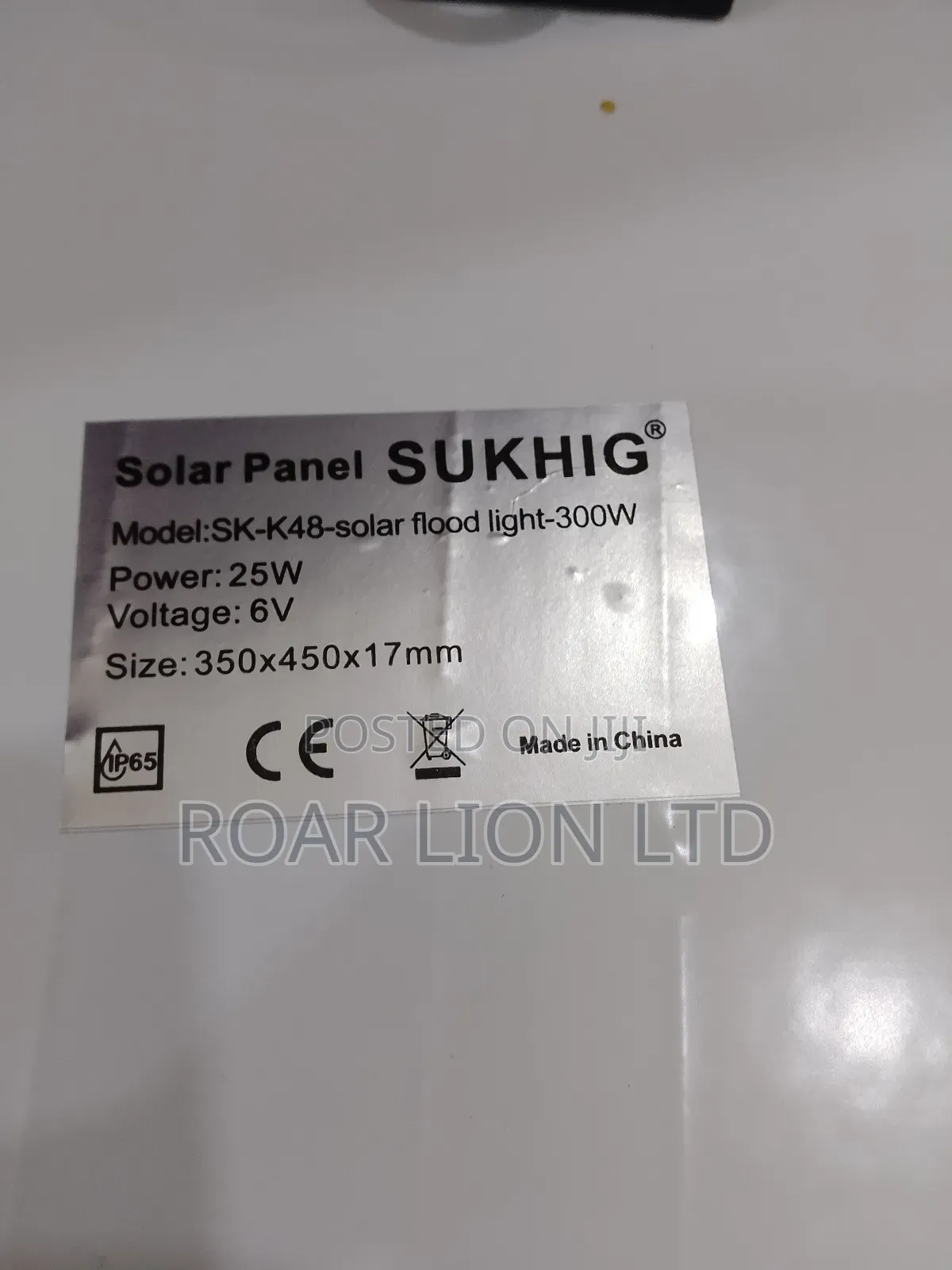 300w Solar Flood Light