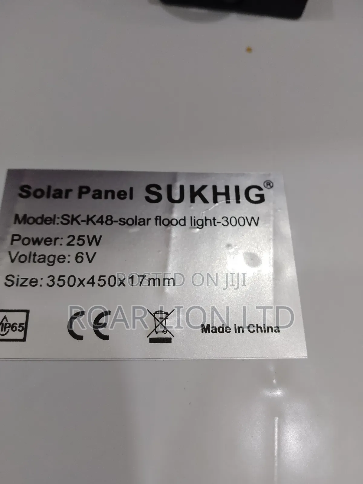 300w Solar Flood Light