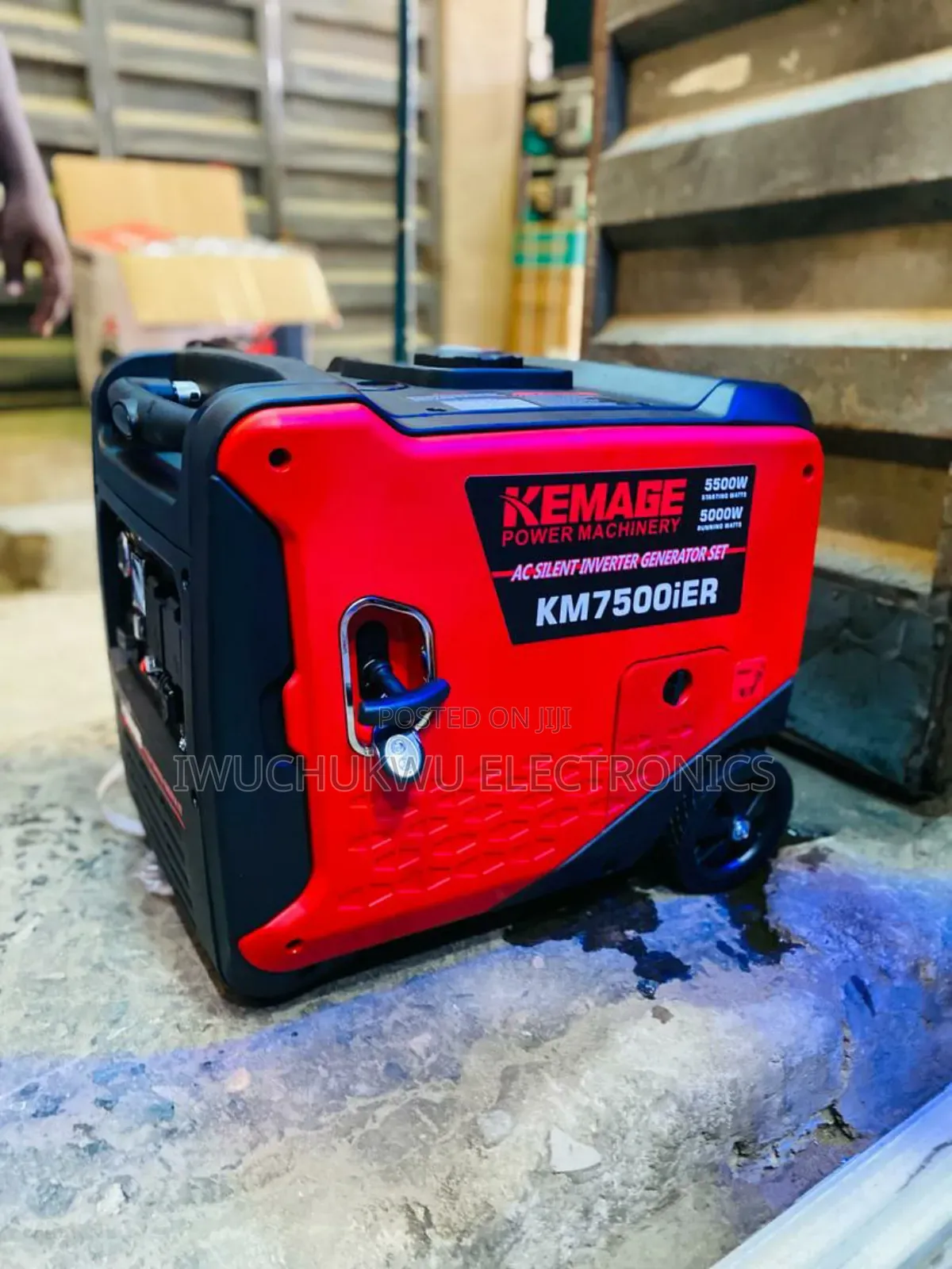 Kemage Km7500ier 5/5.5kva Remote Start Inverter Generator