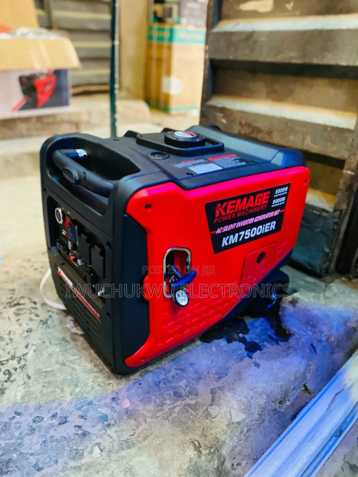 Kemage Km7500ier 5/5.5kva Remote Start Inverter Generator