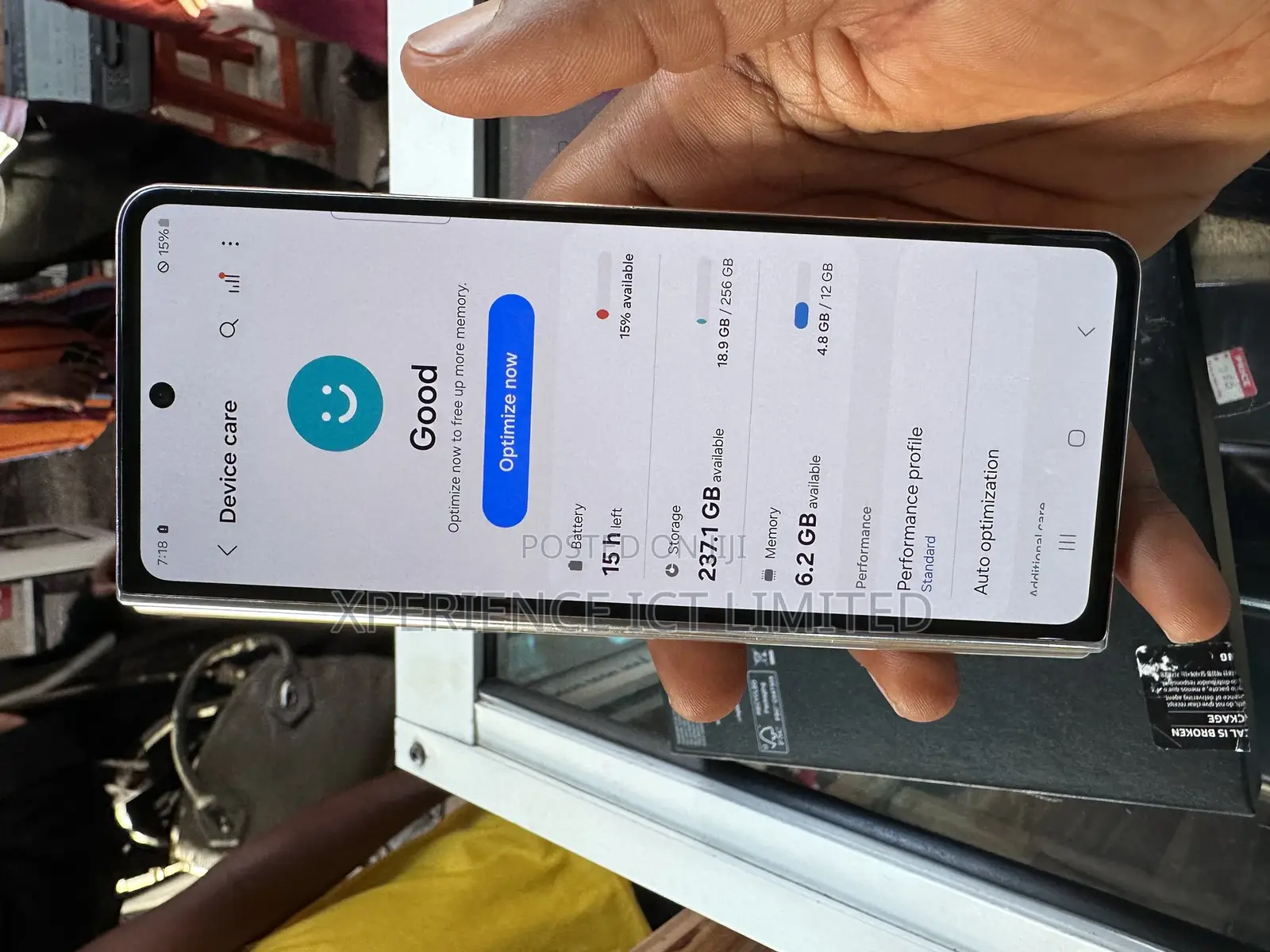 Samsung Galaxy Z Fold4 256 GB Gold