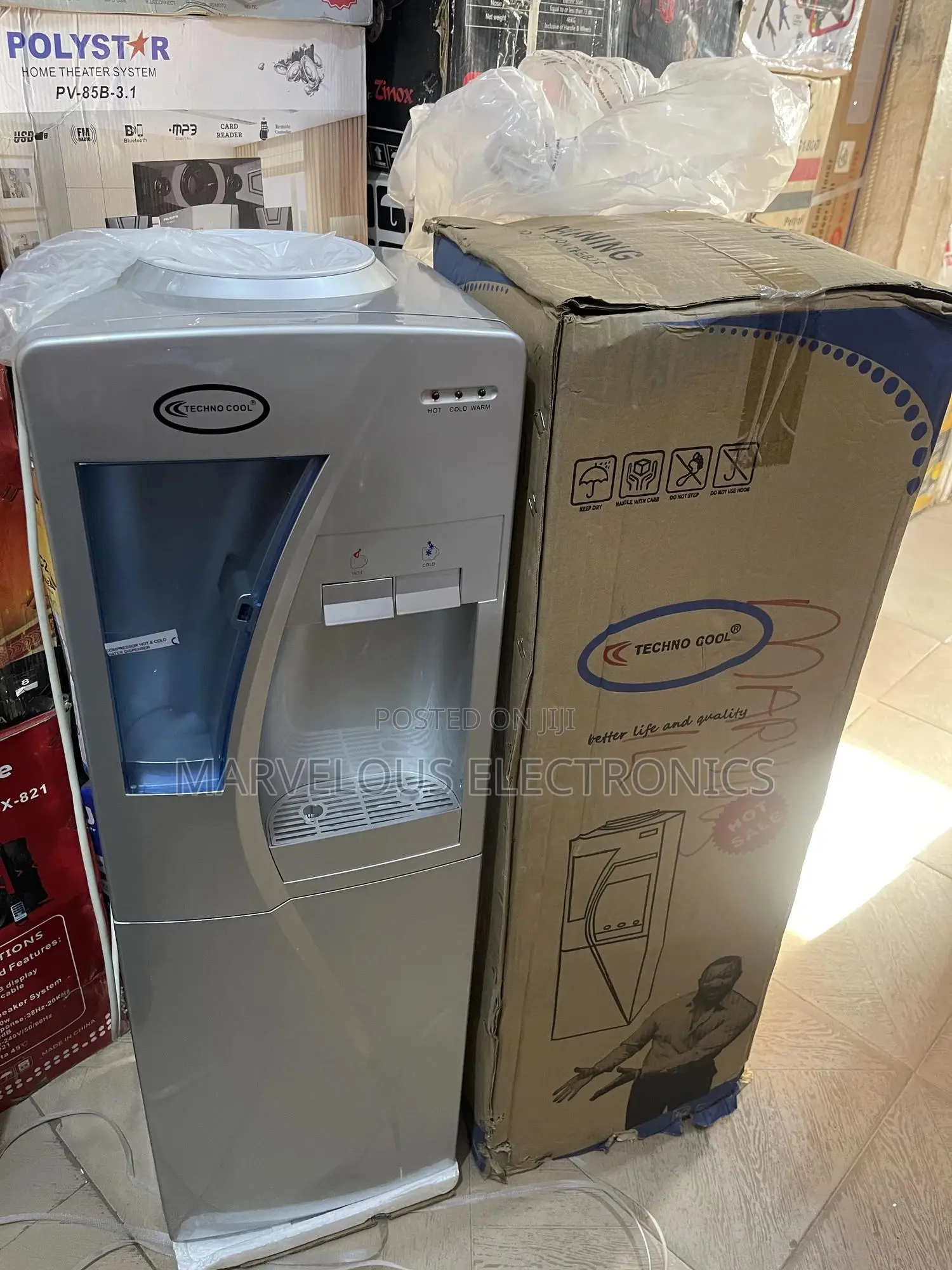 Brand New Technocool Water Dispenser With Frezer Fast Cool