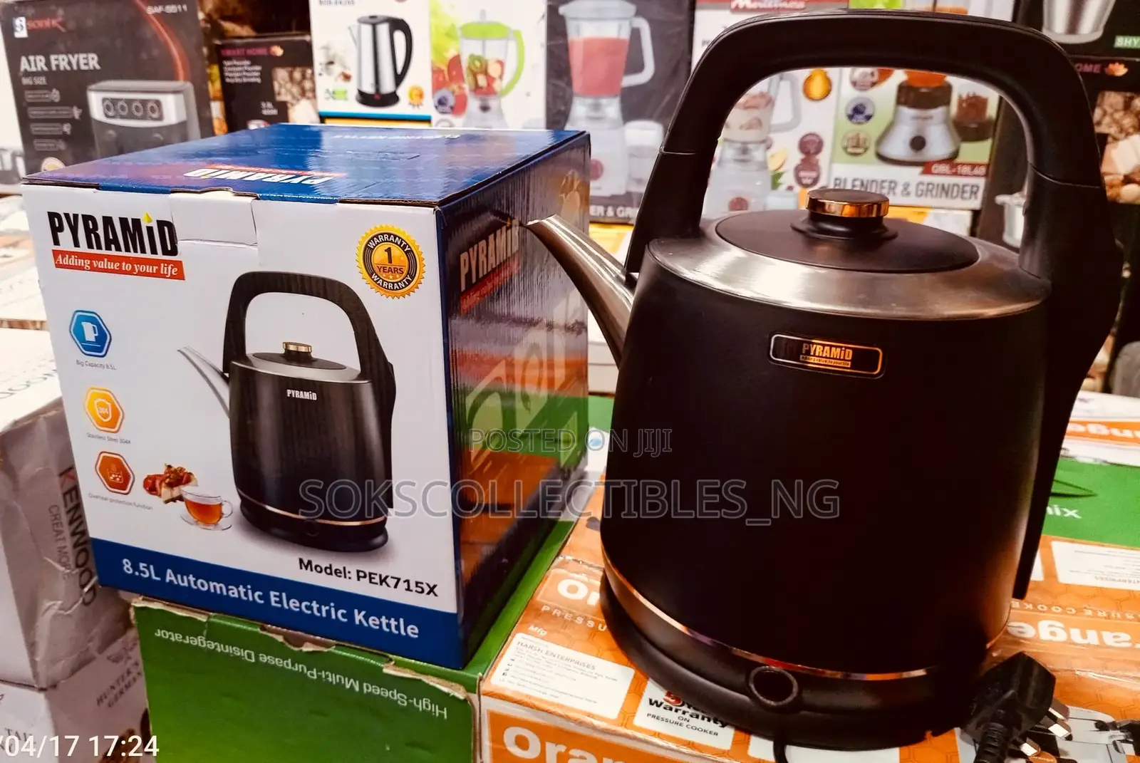Pyramid Electric Kettle