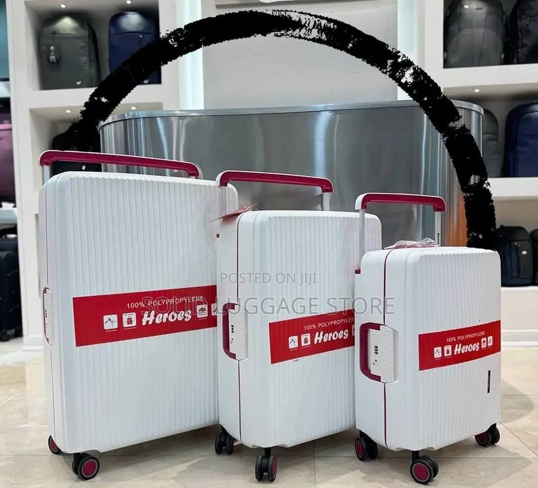 Set Is 3 Wide Pole Luggage Boxes