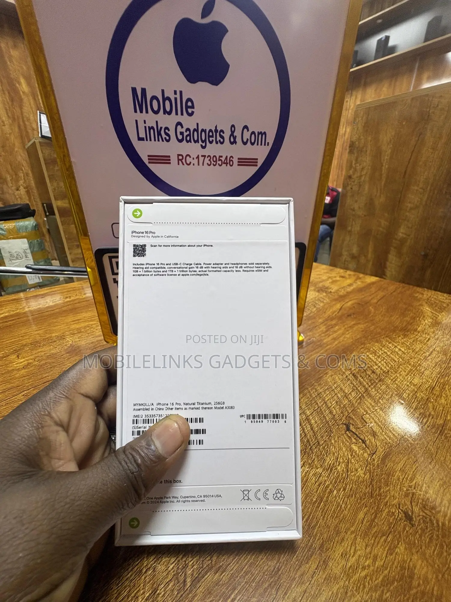 New Apple iPhone 16 Pro 256 GB
