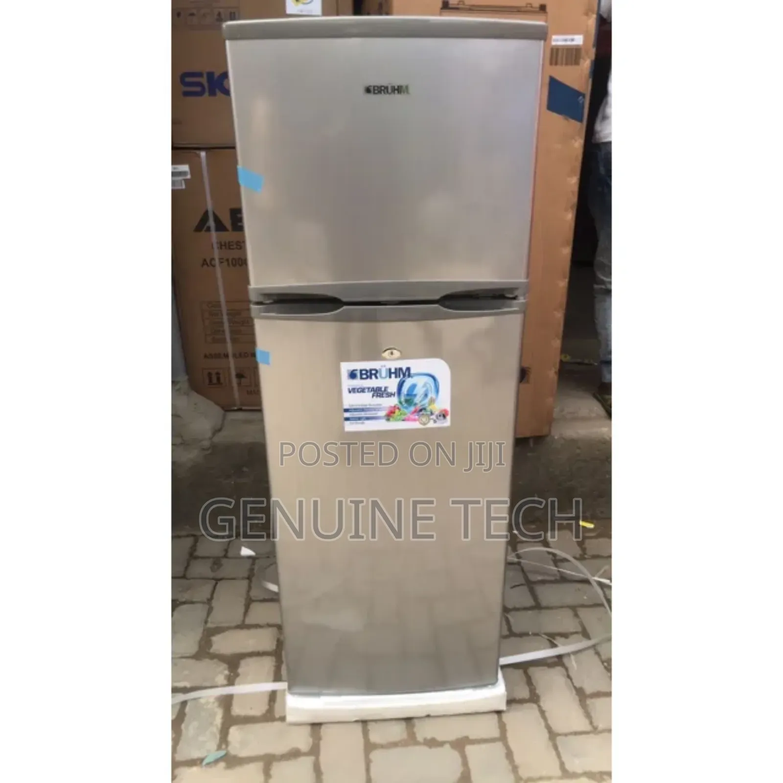 Bruhm Double Door Refrigerator-181l