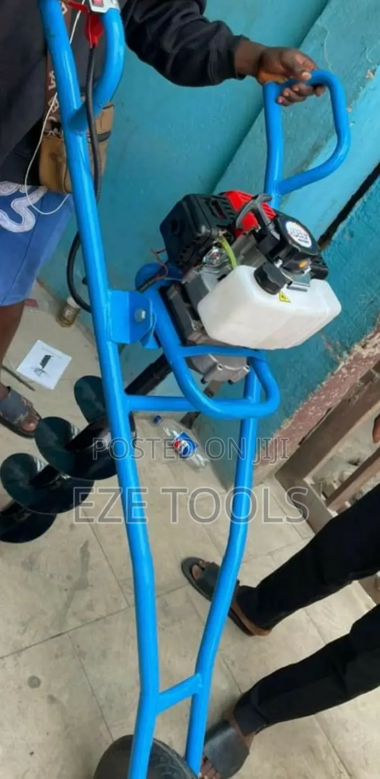 Earth Auger With Trolley