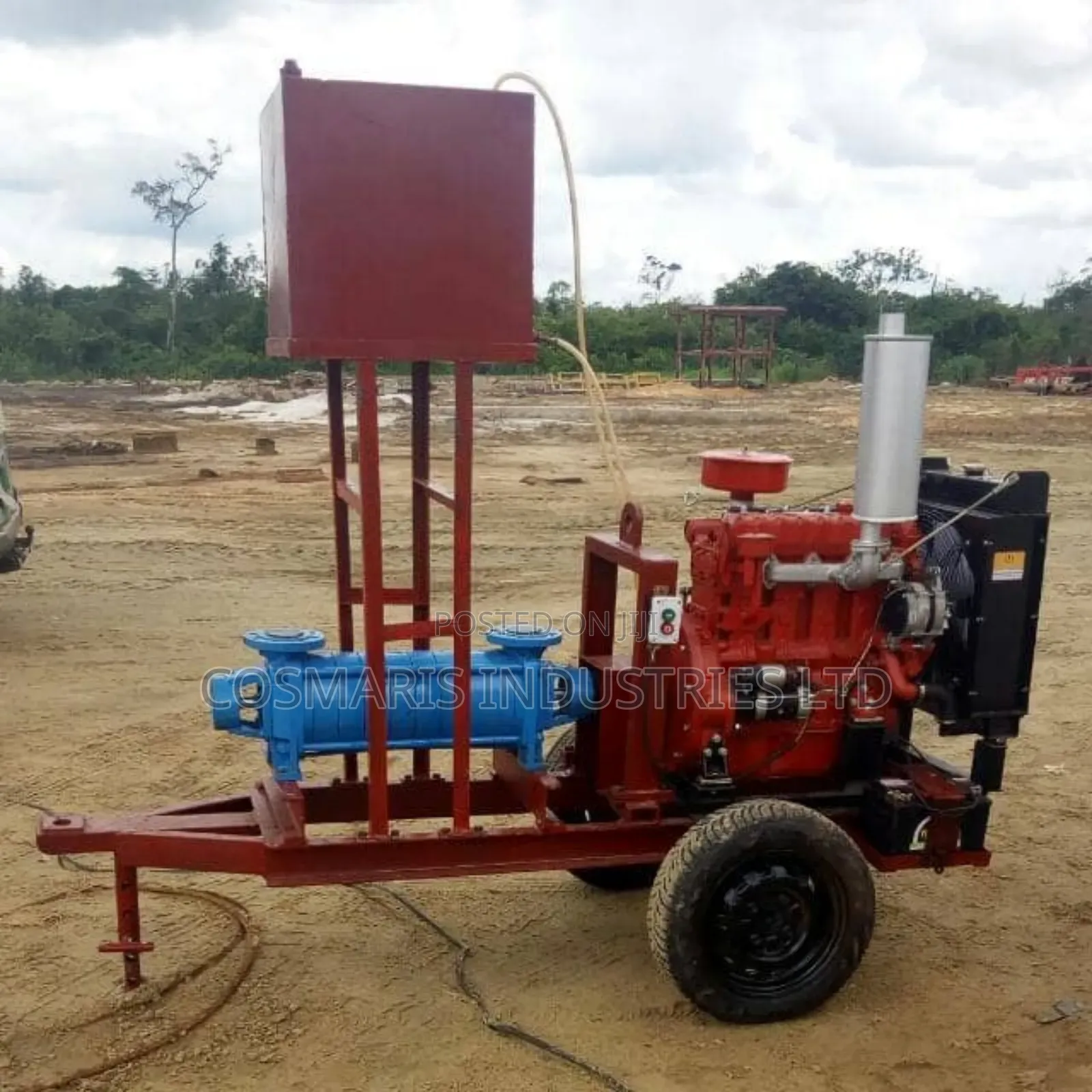 High Pressure Horizontal Multistage Diesel Drive
