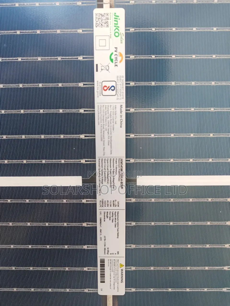 Jinko Original Solar Panel 545w