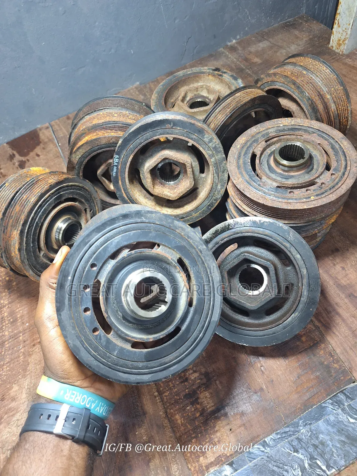 Crankshaft Pulley for Honda and Acura Vehicles