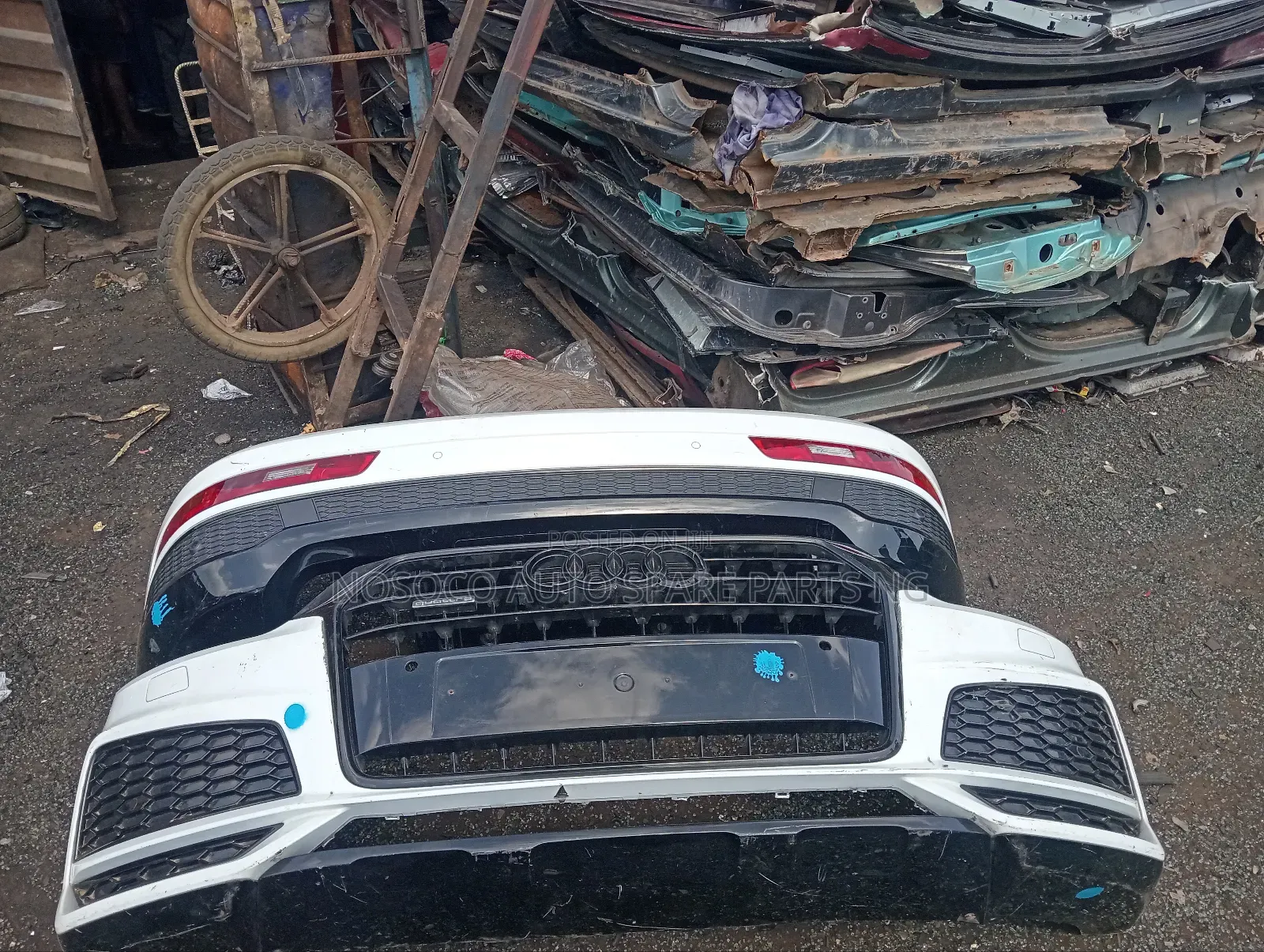 Front And Back Bumper Audi Q3 2018