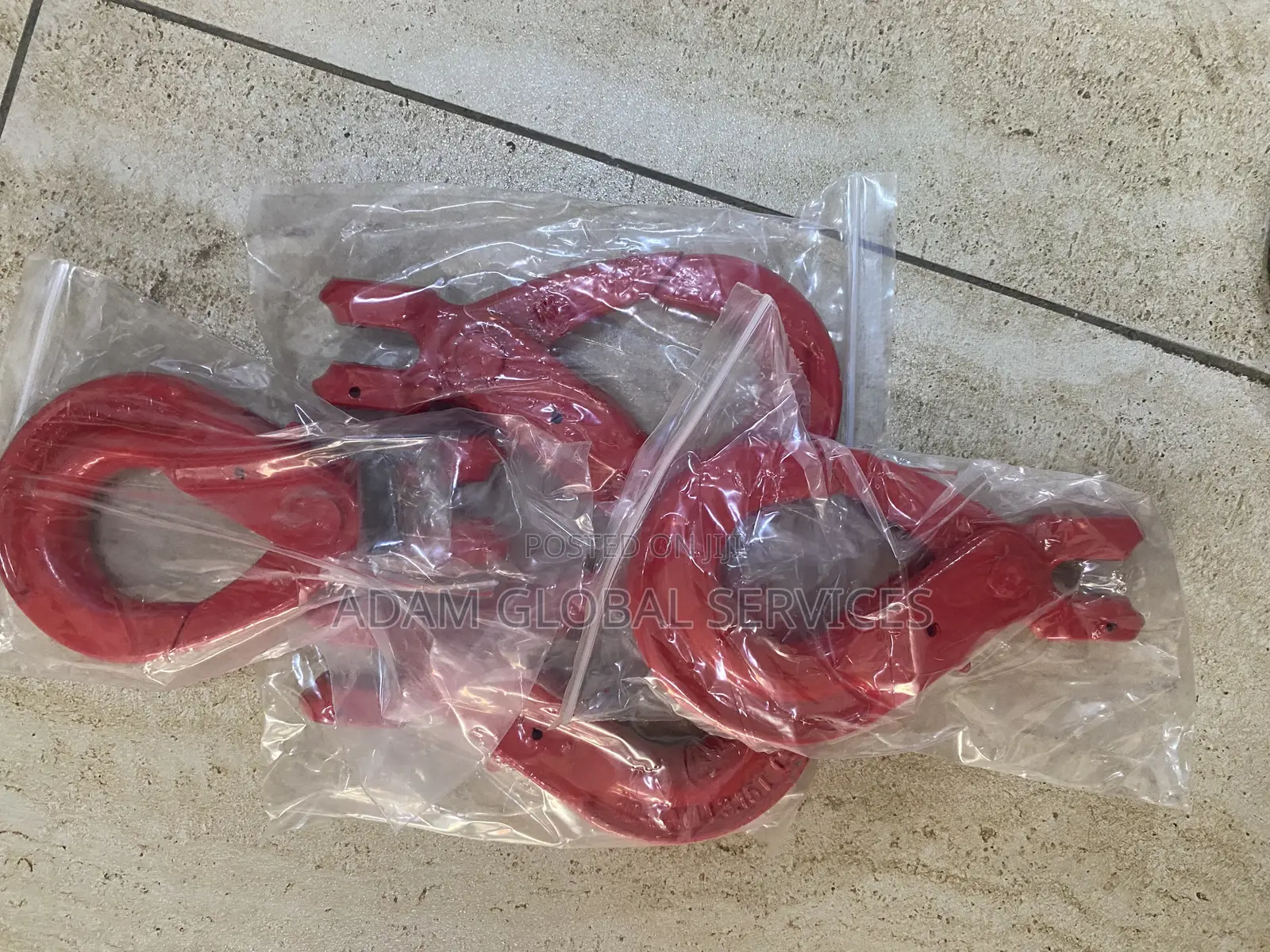 G80 Clevis Self-Locking Hook. 3.15t