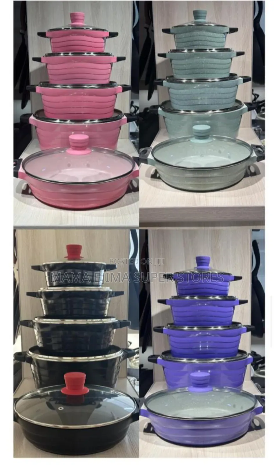 10pcs Non Stick Cookware