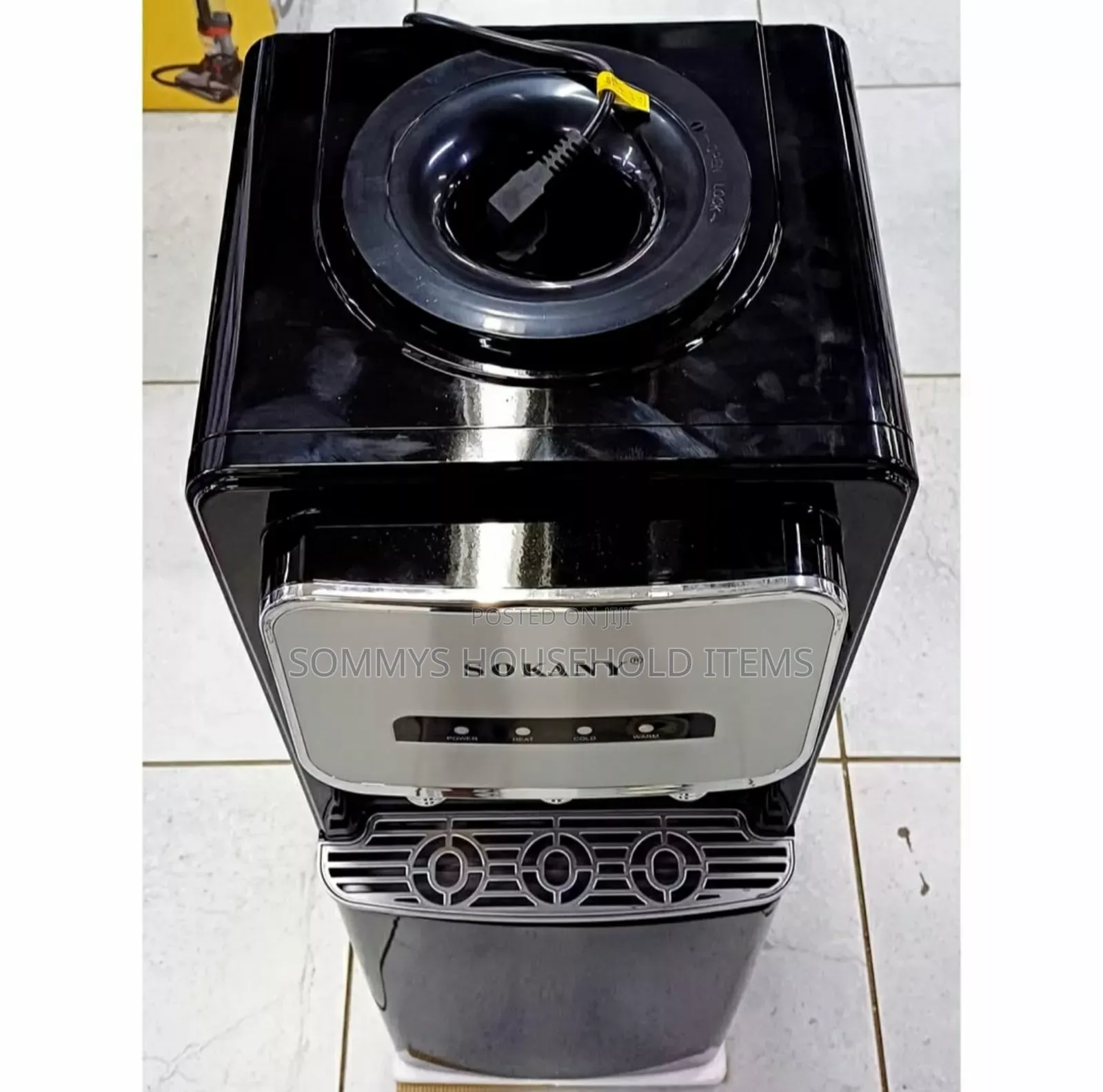 Electric Water Dispenser With Storage (Top Loader Type)