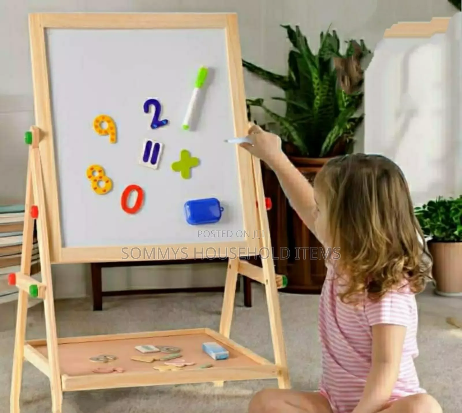 Double Sided Writing Board / Learning Board With Accessories
