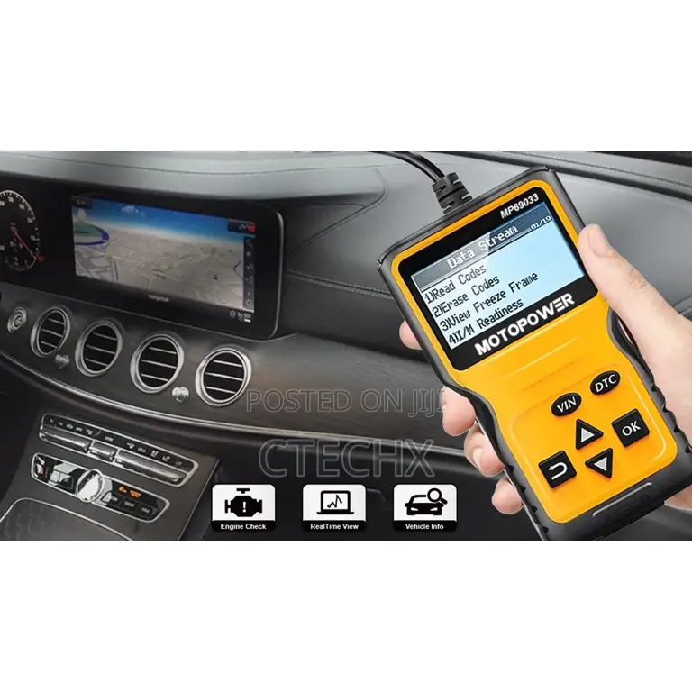 Motopowe Obd2 Scanner Universal Car Engine Fault Code Reader