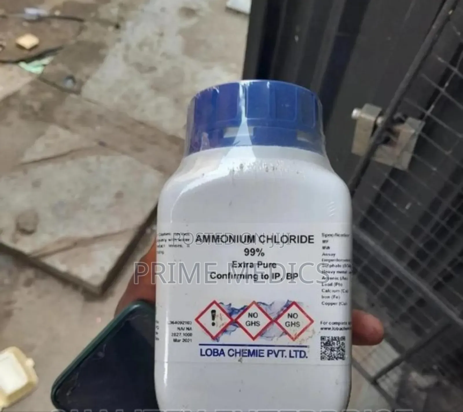 Ammonium Chloride 500g