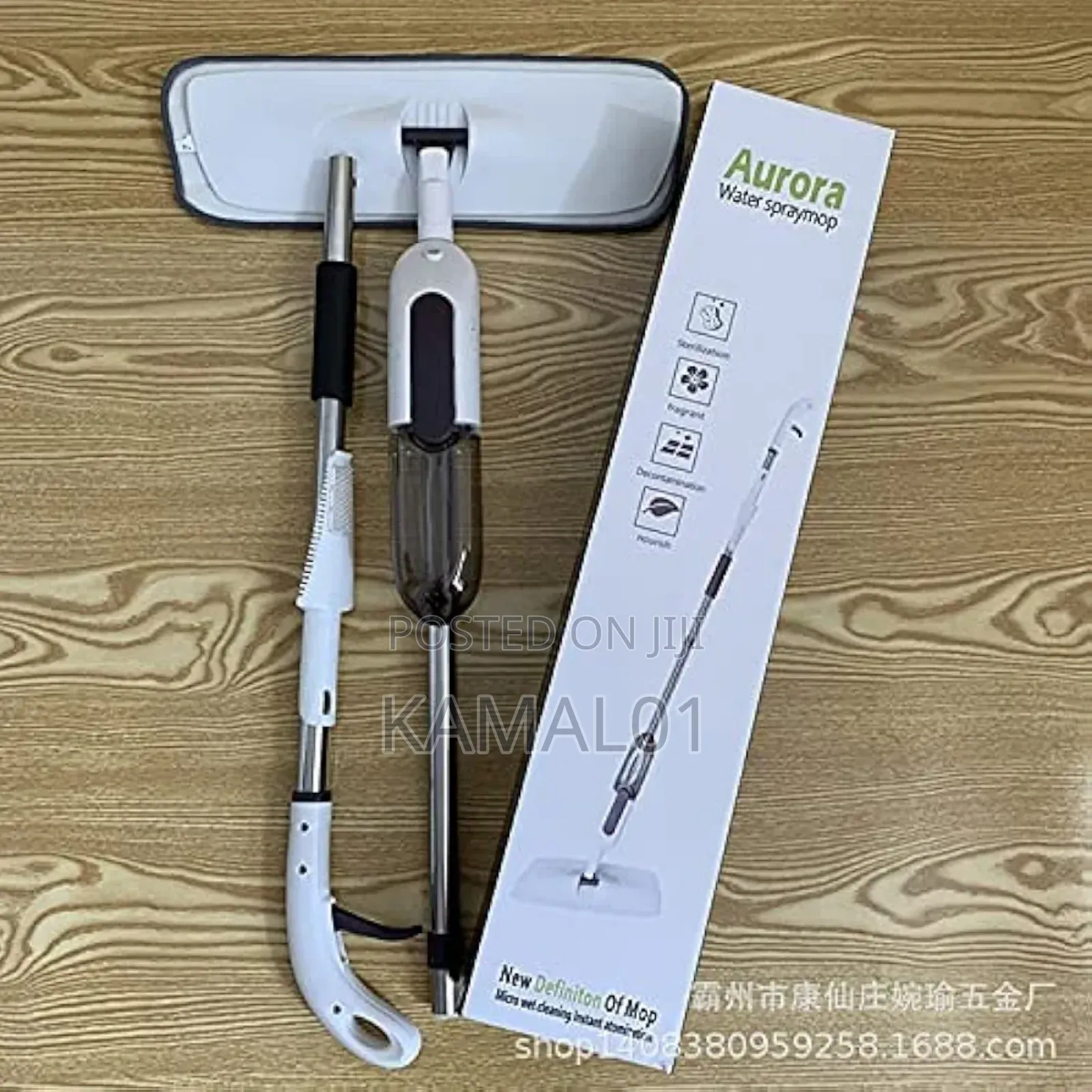 Spray Mop for Floor Cleaning,With a Refillable Spray Bottle