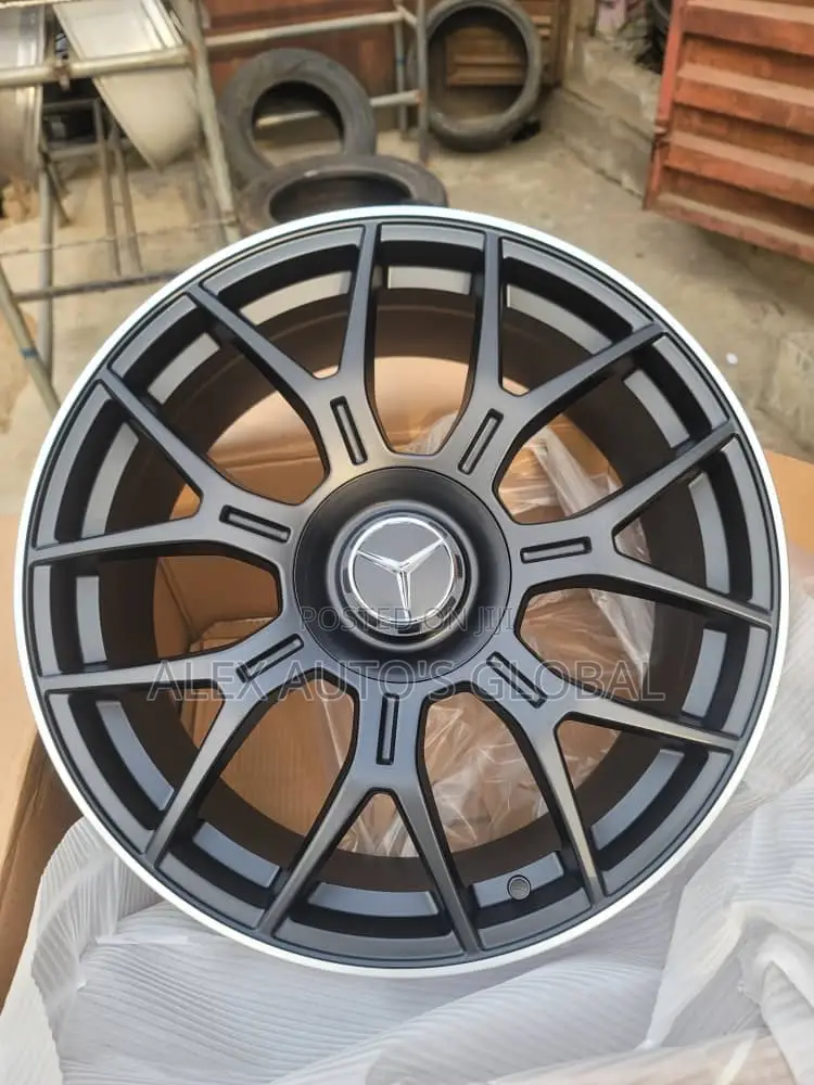 19rim Mercedes Black Spoke