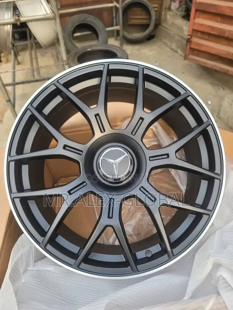 19rim Mercedes Black Spoke