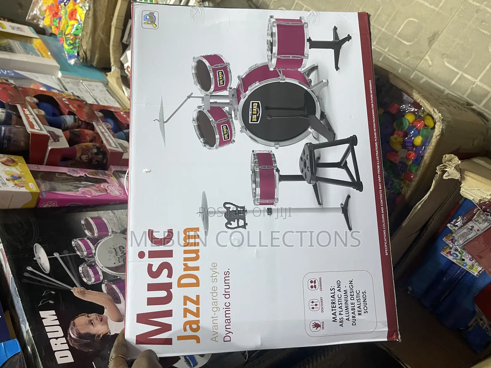 Complete Set Music Jazz Drum for Kids