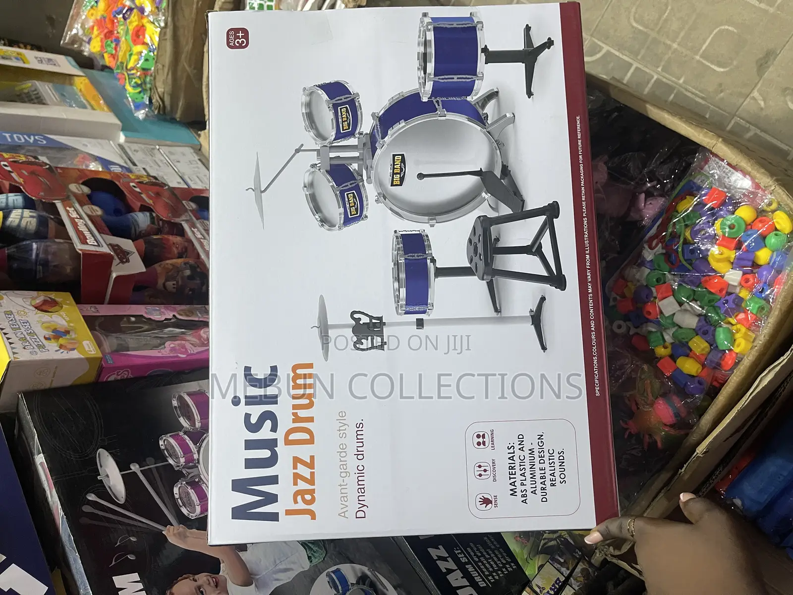 Complete Set Music Jazz Drum for Kids
