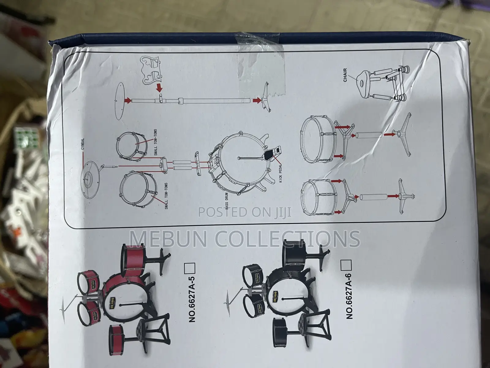 Complete Set Music Jazz Drum for Kids