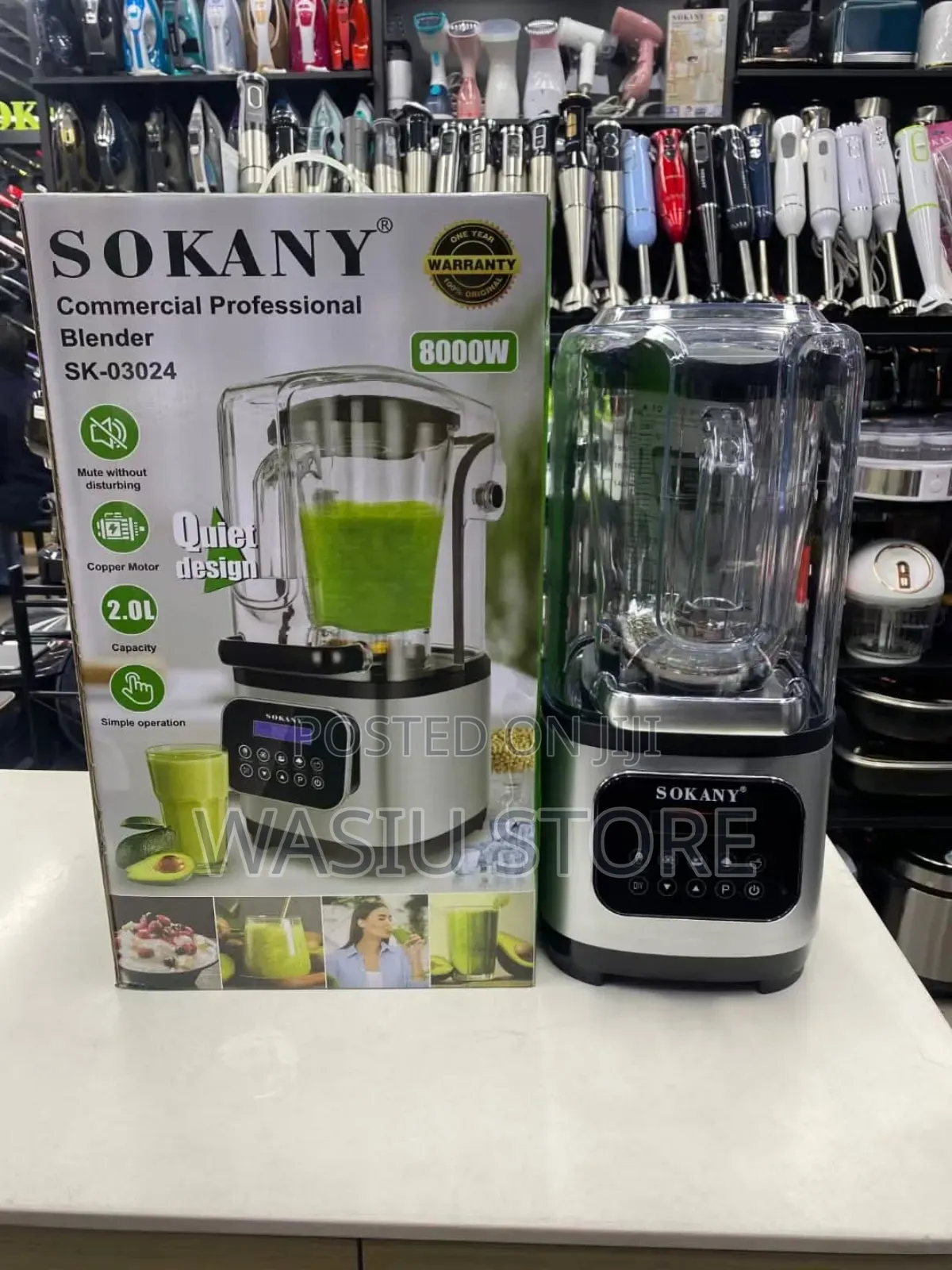 Sokany Commercial Professional Blender Sk-03024