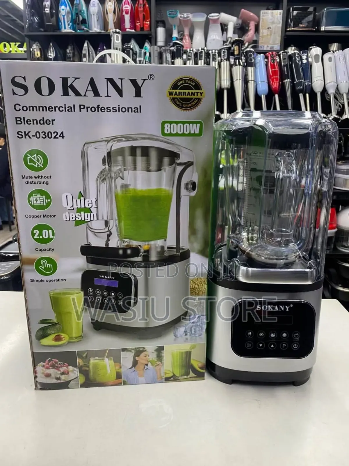Sokany Commercial Professional Blender Sk-03024