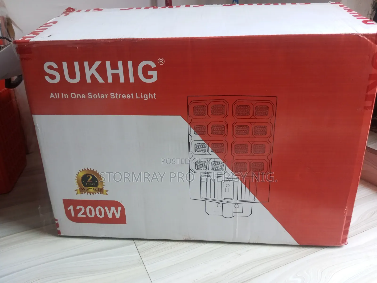 Sukhig 1200w Solar Street Lights